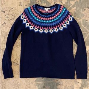 Navy blue Vineyard Vines argyle sweater